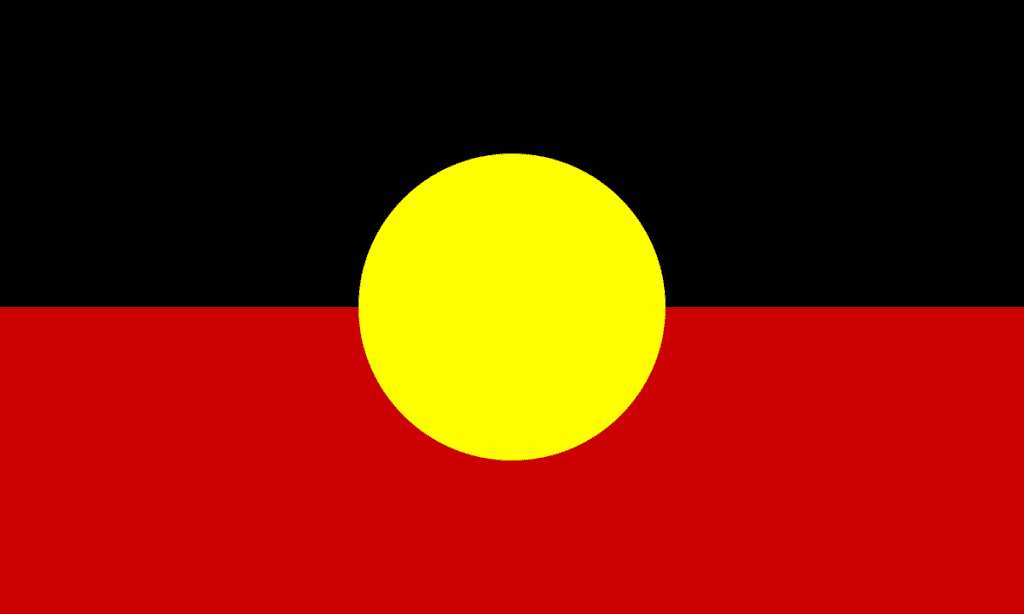 Birth Trauma Australia 14 Australian Aboriginal Flag.svg