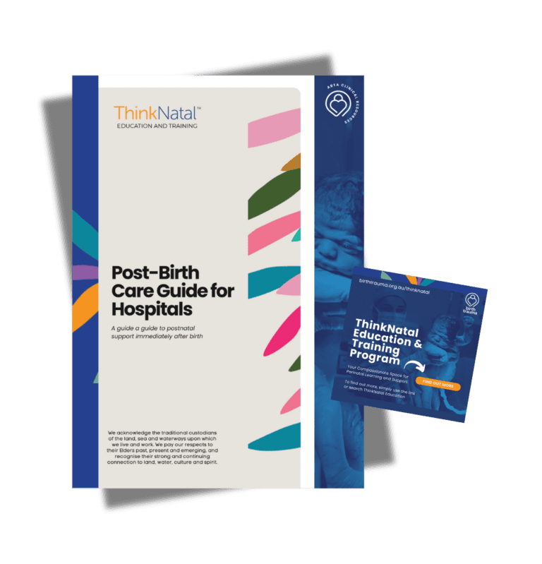 health professional customised thinknatal education and training