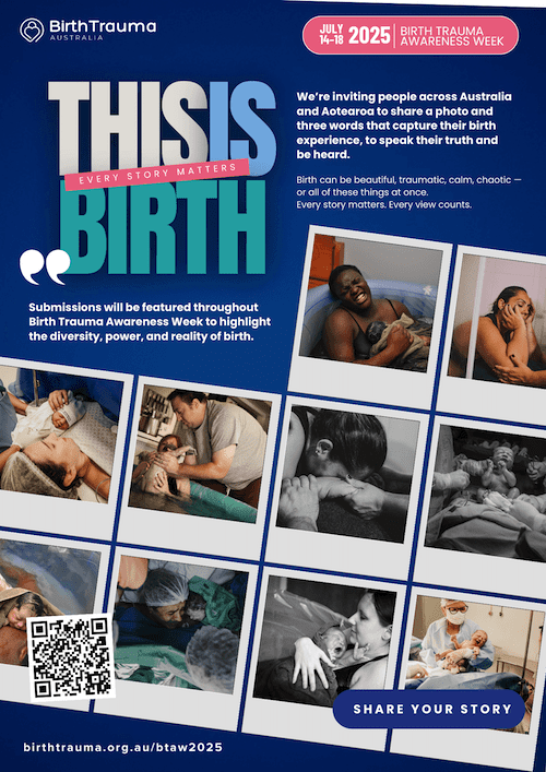 Birth Trauma Awareness Week 2025 2 Hero poster consumers